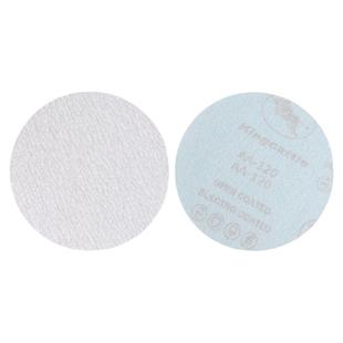 金牛植绒砂纸2寸3寸4寸5寸7寸9寸木工打磨抛光片圆盘自粘式白沙纸