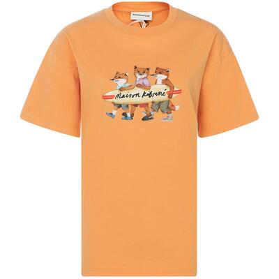 MAISONKITSUNE女士休闲短袖T恤