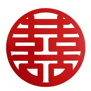 超大号喜字结婚贴门婚房布置装饰门口卧室背景墙专用囍字订婚拍照