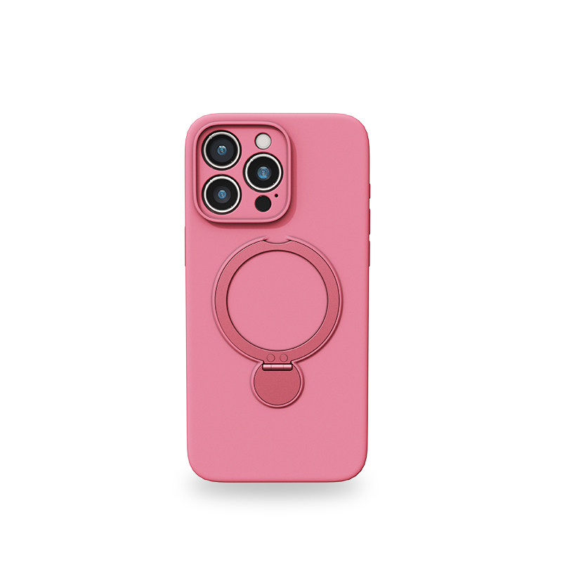 轻派 液态硅胶Magsafe磁吸支架适用苹果17promax手机壳支点iphone16新款15pro女14高级感13纯色