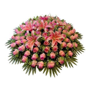 仿真圆桌花高档酒店餐桌摆花电动饭店大圆形中间桌面花艺摆件转盘