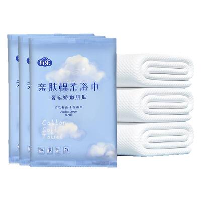 一次性浴巾折叠浴巾超厚超大吸水