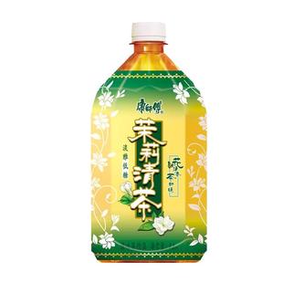 康师傅茉莉清茶1000ml*12瓶装整箱茶饮料调味茶饮大瓶畅享装