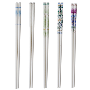 华光国瓷陶瓷筷子套装家用高档抗菌防霉轻奢高级感餐具筷子组合