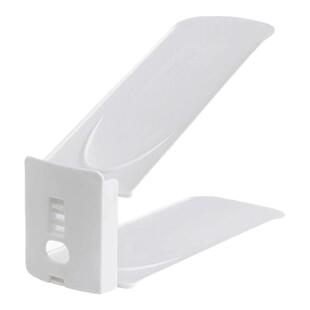 鞋子收纳神器柜内省空间拖鞋托架分双层隔板叠放可调节家用