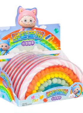 多彩多滋彩虹造型混合口味软糖