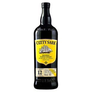 顺风调配苏格兰威士忌系列 限量 12年 Cutty Sark 英国洋酒 700ml