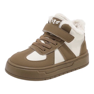 大黄蜂童鞋2025冬季新款棉鞋加绒保暖宝宝鞋子休闲百搭儿童鞋板鞋