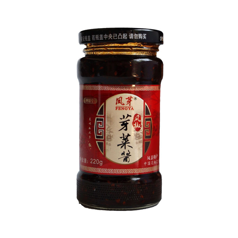 穆膳堂凤芽香椿灰灰菜辣椒芽菜酱