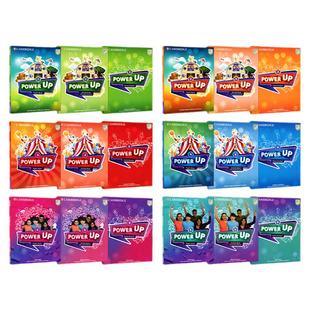 原版进口剑桥少儿英语Power Up教材 1 2 3 4 5 6级powerup教材国际英语教材小学教材YLE剑桥少儿英语考试 剑桥词汇语法 含在线账号