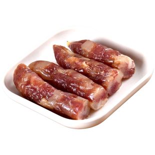 江西特产咸味不甜香肠腊肉农家自制土猪肉手工风干日晒腊肠500g