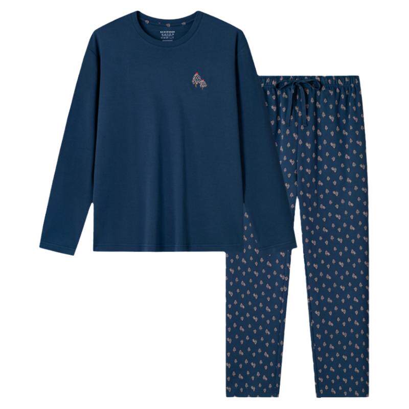 舒雅男士纯棉家居服套装