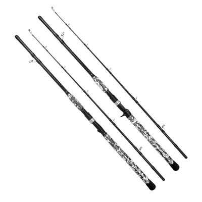 XXH碳素雷强路亚重雷超硬黑鱼竿