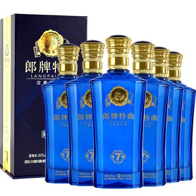 郎酒郎牌特曲窖藏7号50度500ml*6