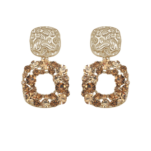 DODOGOGO小众轻奢耳钉女复古港风美拉德耳环气质高级感耳坠耳饰