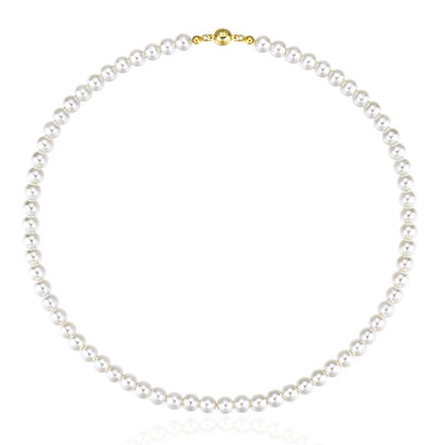 2mm珍珠项链女士超细小米珠澳白色施家珍珠项链颈链锁骨链配礼服