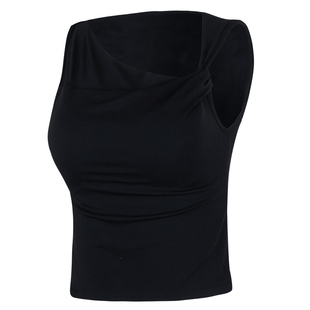 拍朵高级感运动套装女无袖瑜伽服上衣户外跑步健身两件套喇叭裤新