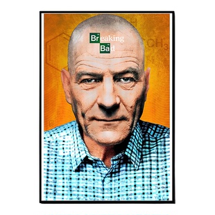 绝命毒师 Breaking Bad 美剧巨幅海报卧室宿舍餐厅相框装饰挂贴画