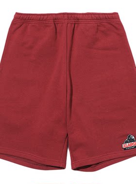 XLARGE重磅全棉毛圈短裤男女