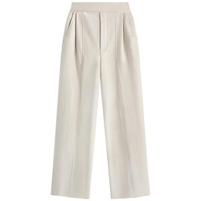 COCOBELLA温暖蓄热毛边哈伦裤