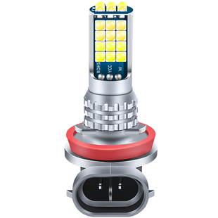 适用经典福克斯雾灯06-20款LED18黄金光07灯泡两厢配件雾灯13改装