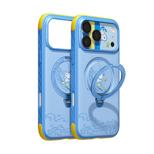 新款Snoopy史努比联名|图拉斯Q3Rugg支点壳适用苹果17ProMax手机壳iPhone17Pro磁吸支架17pm防摔保护壳防滑壳
