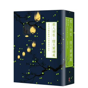 【预售】那人却在，灯火阑珊处：唐宋词鉴赏辞典【第四卷】南宋 台版原版中文繁体文学综合 夏承焘 大雁-启动文化 正版进口书