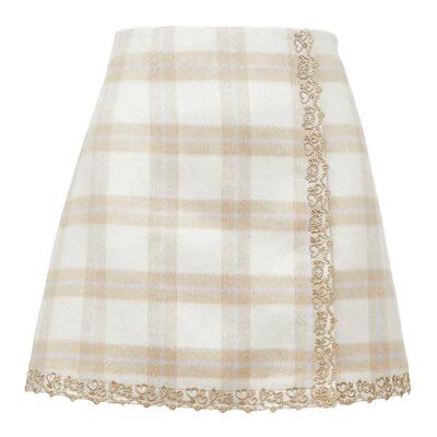 VeroModa半身裙小香风夹克外套