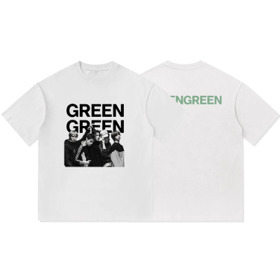 Cortis新专辑GREENGREEN粉丝应援纯棉个性百搭T恤半袖情侣男女款