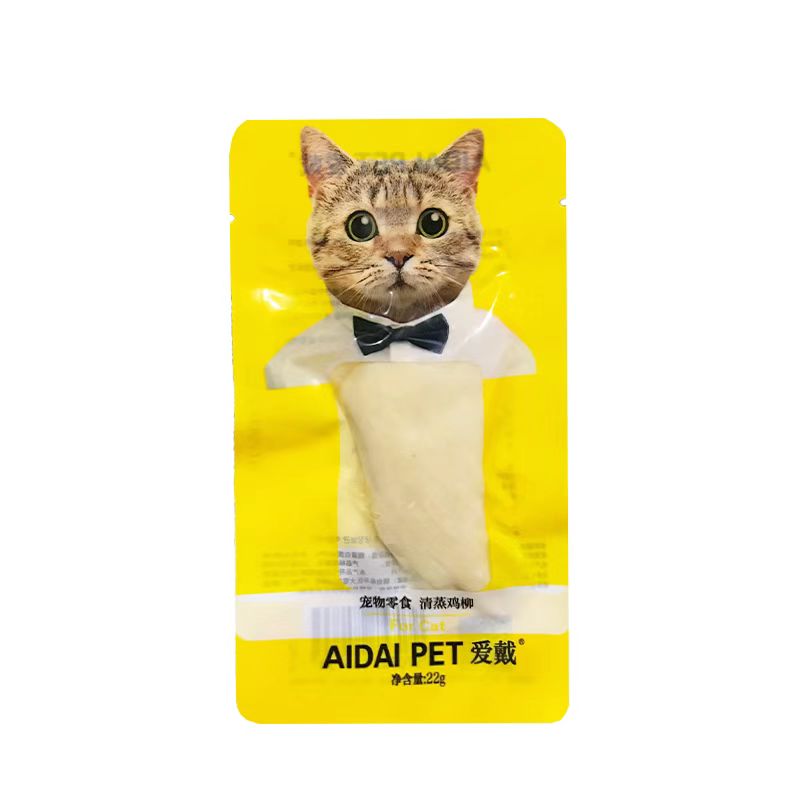 爱戴猫条鸡胸肉条吞拿鱼小肉条猫咪零食成猫幼猫营养增肥22gx30袋