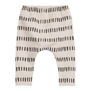 现货英国next童装婴儿男宝宝纯棉柔软橡筋腰条纹印花内搭长裤子