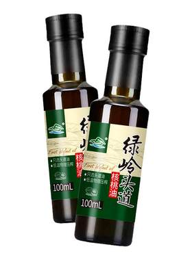 绿岭头道核桃油100ml*6礼盒
