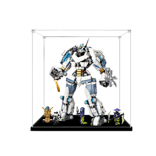 亚克力手办展示盒适用71738赞的泰坦机器人大决战透明模型收纳盒