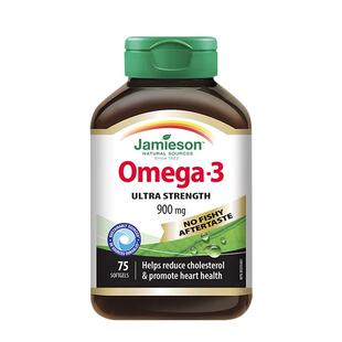 Jamieson健美生野生深海三文鱼鱼油1000毫克210粒omega3EPA DHA