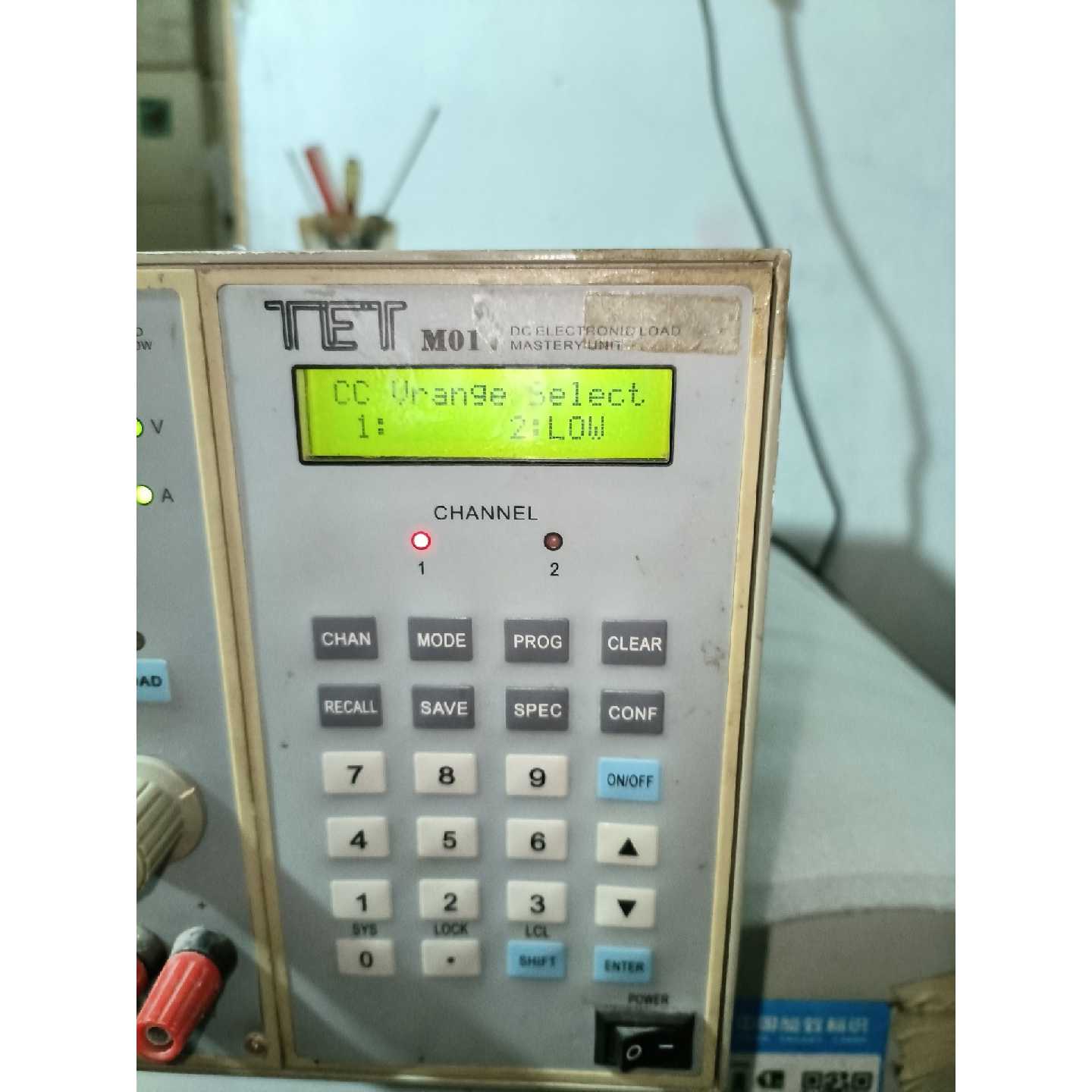 议价TET 电子负载器 L100    M01,二手的，单机没配