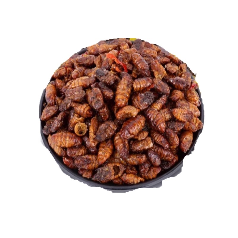 美味香酥蚕蛹【大份量280g】蚕蛹油炸即食桑蚕蝉蛹茧零食小吃