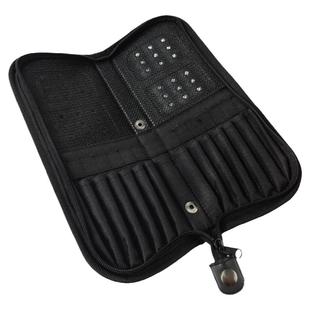 韩国山杜尔SANDOL便携画笔包 折叠透气布艺笔袋 笔帘 画笔收纳包