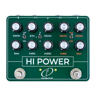 Crazy Tube Circuits Hi Power Hiwatt 音箱模拟前级单块效果器