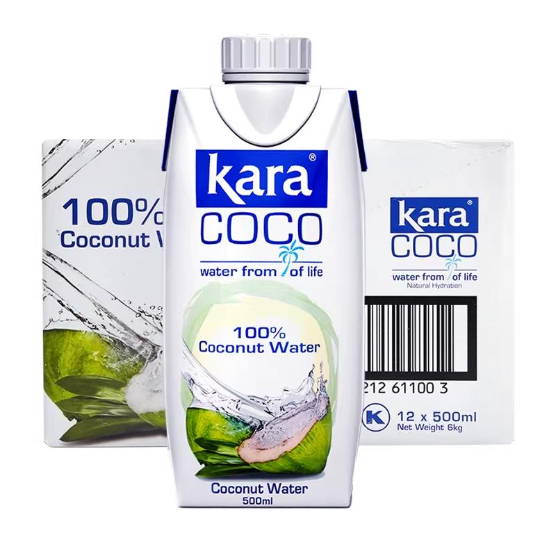 Kara100%椰子水500ml*12