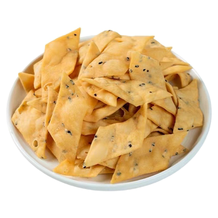 安徽河南山东特产纯手工油炸麻叶蕉叶办公休闲小零食馓子咸香口味