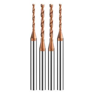 钨钢钻头通用加长款定柄超硬0.5-6mm细小打孔硬质合金钨钢麻花钻