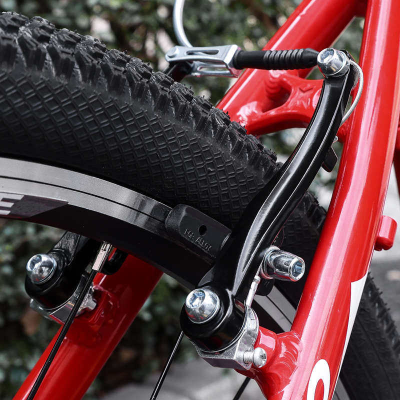 乐百客 山地自行车V刹夹器刹车器配件通用折叠车V闸单车手闸套装