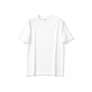 神Tee！穿搭万金油 男士夏季高端纯棉短袖T恤小白T男士圆领打底