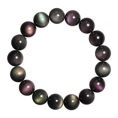一字猫眼金曜石手串亲宝水晶