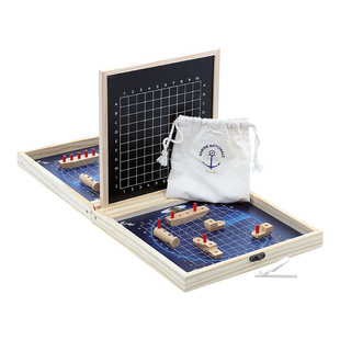 法国 Vilac 海战棋盘游戏 互动对战 儿童益智玩具 居家亲子互动6+