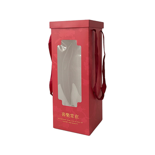 【2026马年】芯苼 新年原创小福运·手提盒 年宵花喜庆插花盒礼盒