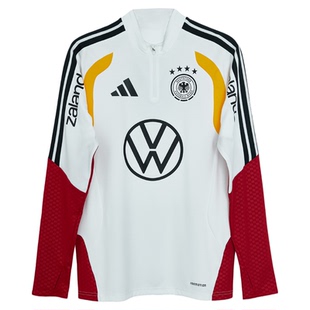 SFS阿迪达斯2026世界杯德国半拉链长袖冬训训练服运动男 KB4492