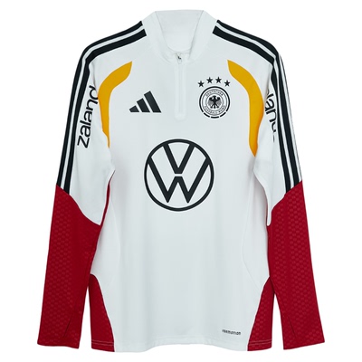 阿迪达斯2026德国半拉链训练服