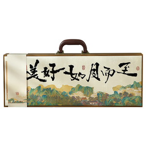 超大加长！高端木制月饼礼盒送礼