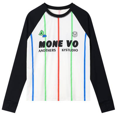 速干T恤春装新户外透气运动训练儿童长袖上衣跑步羽毛球训练套装